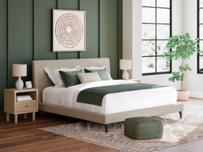 Cielden Upholstered Bed with Roll Slats - Sweet Furniture (Columbus, Ohio)