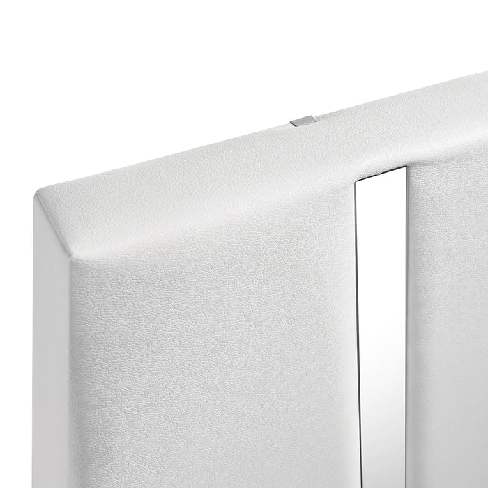 Europa 6/6 Ek Headboard, Footboard & Slats-White