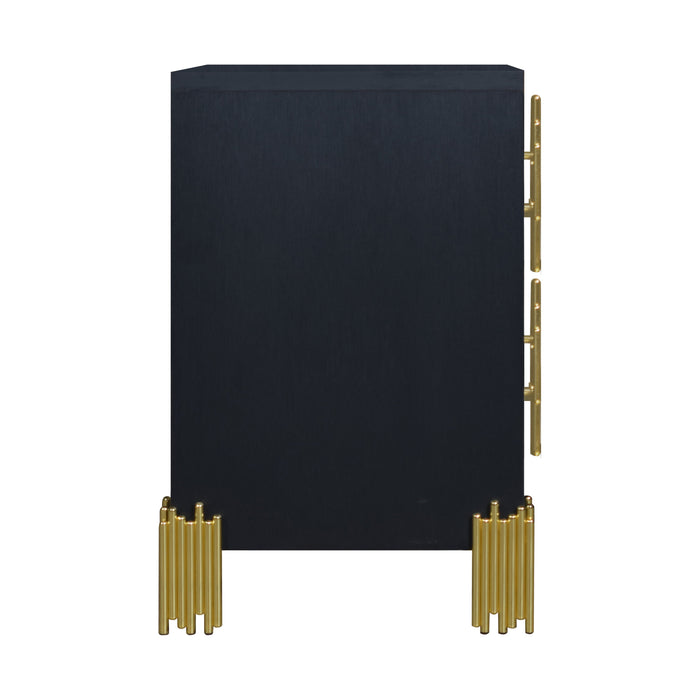 Empire Nightstand- Black
