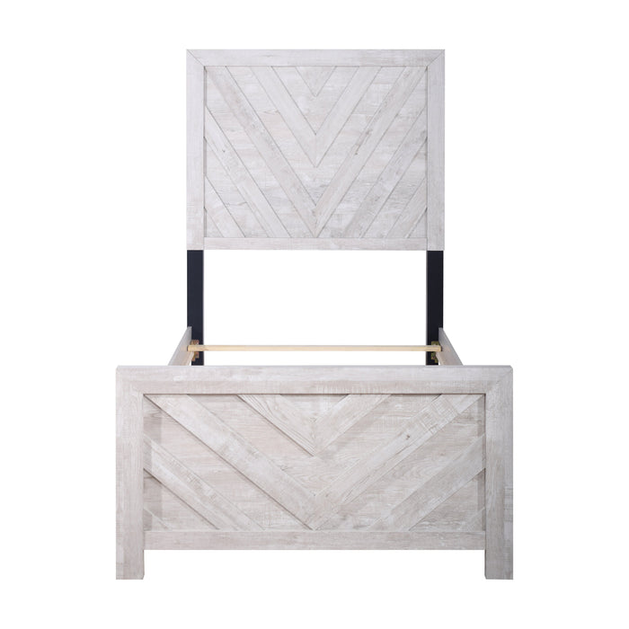 Biscayne 3/3 T Hb,Fb, & Slats-Driftwood