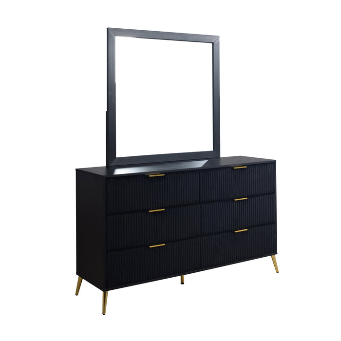 Kailani Mirror- Black