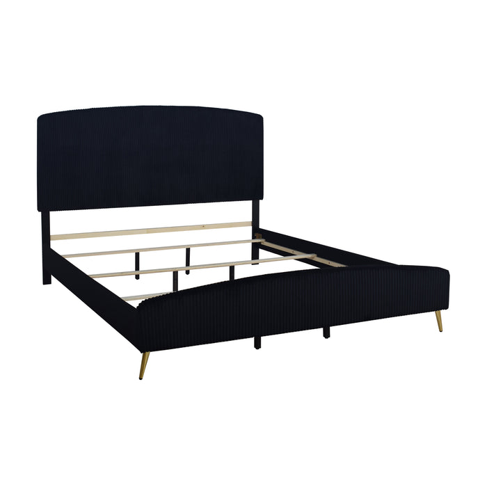 Kailani 6/0 Wk Hb,Fb, & Slats-Black