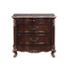Constantine Nightstand W/Marble Top-Cherry
