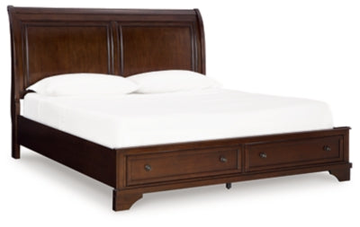 Trellington Sleigh Storage Bed - Sweet Furniture (Columbus, Ohio)