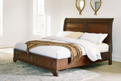 Trellington Sleigh Storage Bed - Sweet Furniture (Columbus, Ohio)