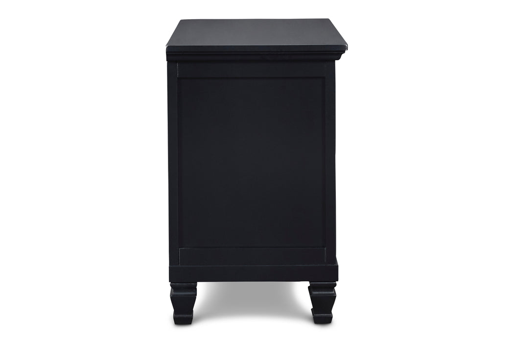 TAMARACK NIGHTSTAND- BLACK - Sweet Furniture (Columbus, Ohio)