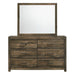 Bailey Drift Dresser & Mirror Set - Sweet Furniture (Columbus, Ohio)