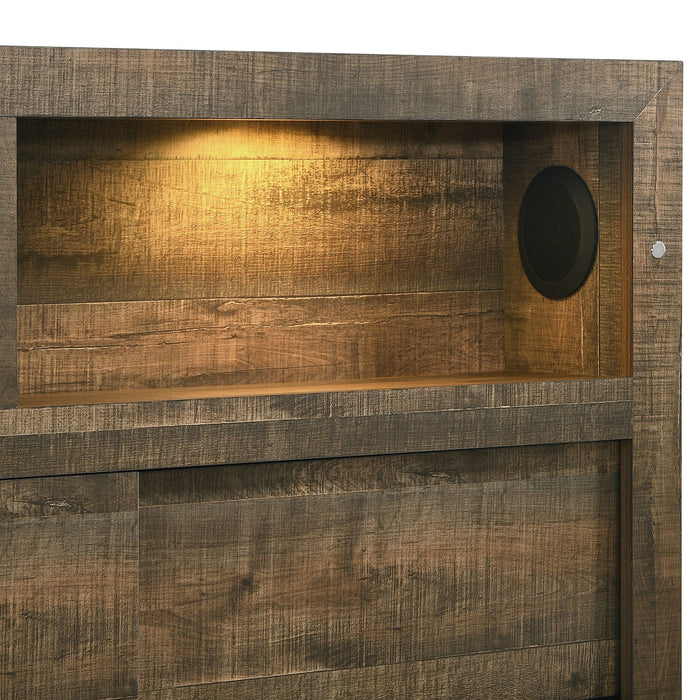 Bailey Panel Bedroom Set with Bluetooth - Sweet Furniture (Columbus, Ohio)