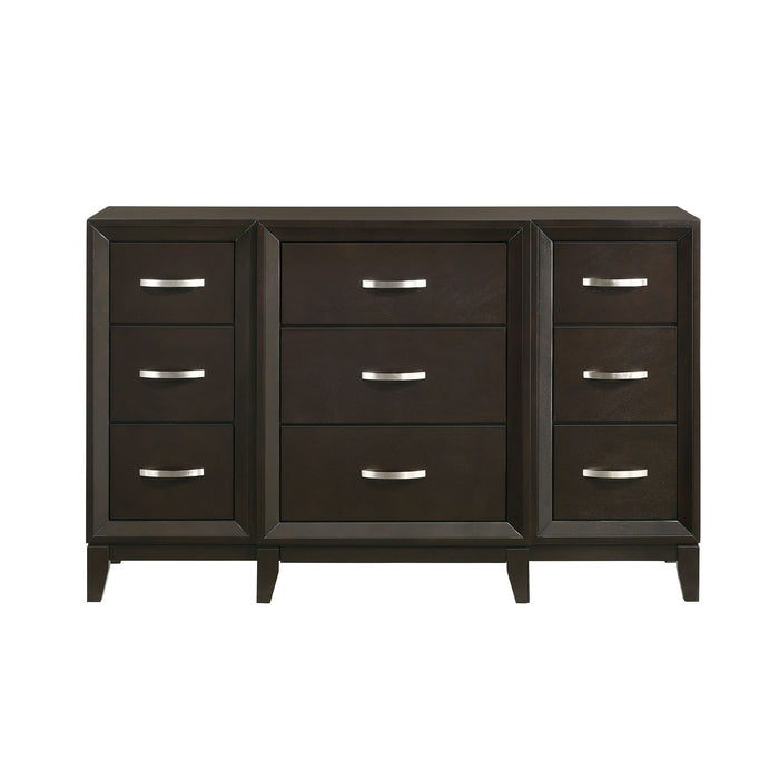 Beaumont 9-Drawer Dresser in Merlot - Sweet Furniture (Columbus, Ohio)