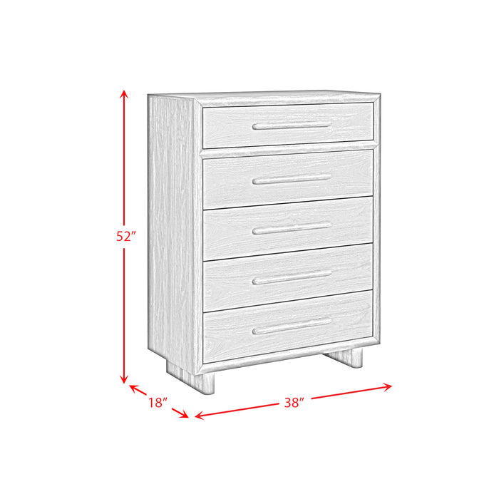 Brisbane UPH Bedroom Set with Boucle Beige and LED - Sweet Furniture (Columbus, Ohio)