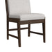 Brisbane Dining Side Chair with Boucle Beige Fabric in Brown (2 Per Carton) - Sweet Furniture (Columbus, Ohio)