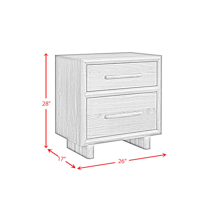 Brisbane UPH Bedroom Set with Boucle Beige and LED - Sweet Furniture (Columbus, Ohio)