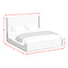 Brisbane UPH Bedroom Set with Boucle Beige and LED - Sweet Furniture (Columbus, Ohio)