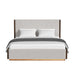 Brisbane UPH Bed with Boucle Beige and LED - Sweet Furniture (Columbus, Ohio)