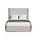 Brisbane UPH Bed with Boucle Beige and LED - Sweet Furniture (Columbus, Ohio)