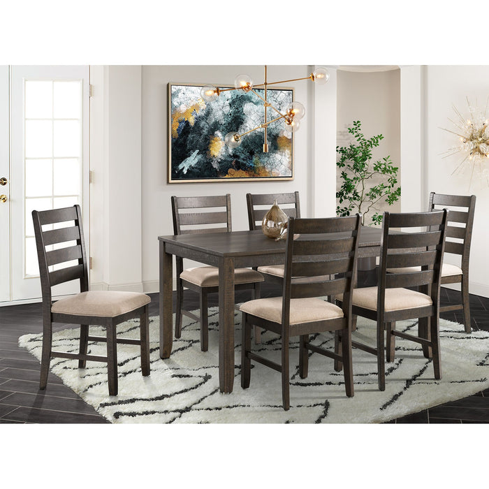 Brock 60" 7 Pc Dining Set - Sweet Furniture (Columbus, Ohio)