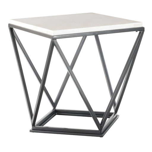 Riko End Table W/ Metal Leg - Sweet Furniture (Columbus, Ohio)