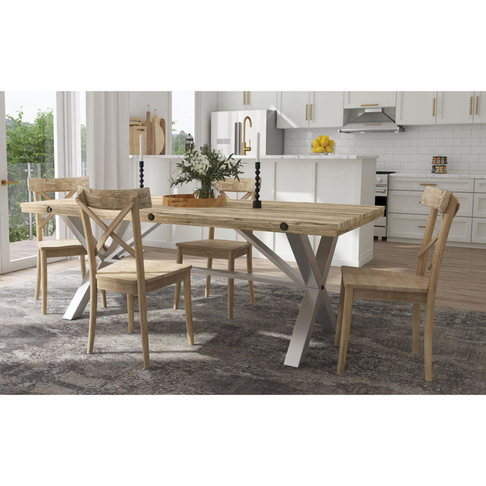 Callista Rectangle 5PC Dining Set-Table and Four Chairs