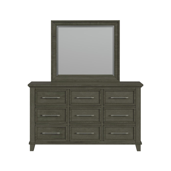 Canterbury Dresser and Mirror Set