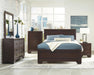 Kauffman California King, Eastren King, & Queen Panel Bed Dark Cocoa - Sweet Furniture (Columbus, Ohio)