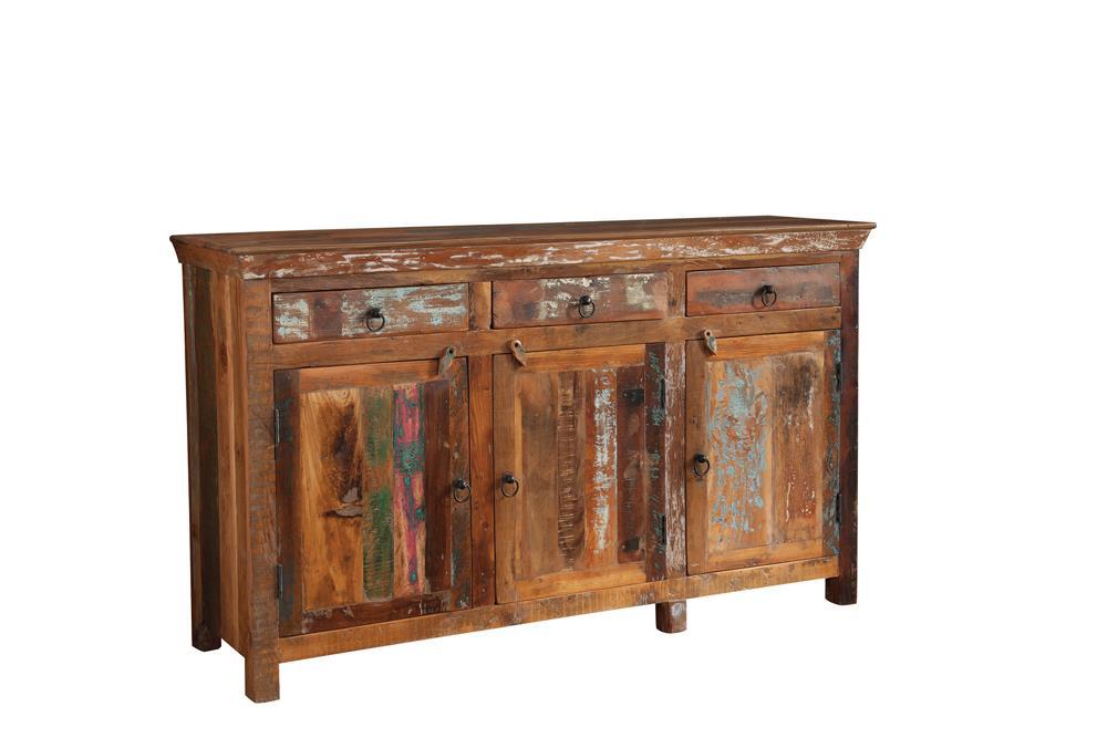 Harper 4-drawer Accent Cabinet Reclaimed Wood - Sweet Furniture (Columbus, Ohio)
