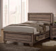 Kauffman California King, E.king, & Queen Panel Bed Washed Taupe - Sweet Furniture (Columbus, Ohio)