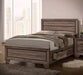 Kauffman California King, E.king, & Queen Panel Bed Washed Taupe - Sweet Furniture (Columbus, Ohio)