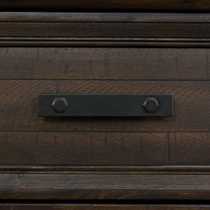 Colorado City 9-Drawer Dresser in Charcoal