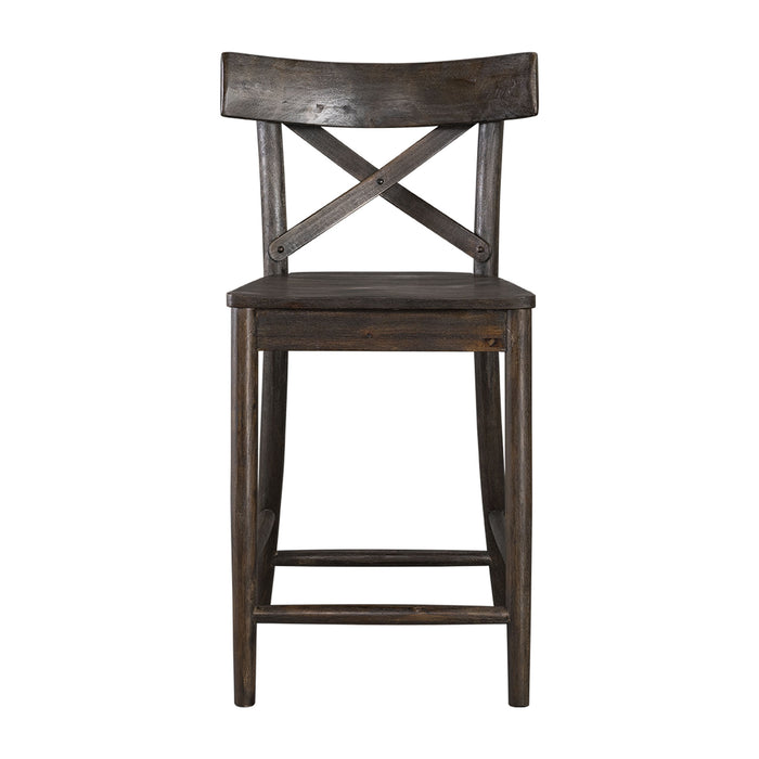 (D210-22C) Coronado- 24'' Counter Stool- Chocolate