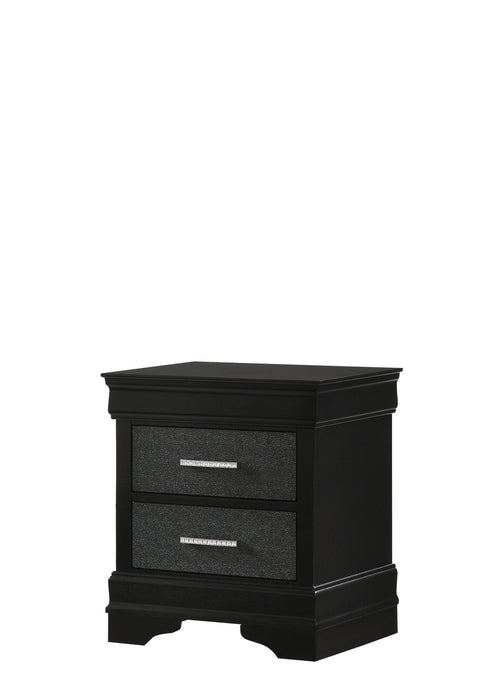 AMALIA NIGHT STAND BLACK image