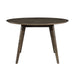Rex 48" Round Dining Table-Walnut