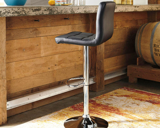 Bellatier Adjustable Height Bar Stool - Sweet Furniture (Columbus, Ohio)