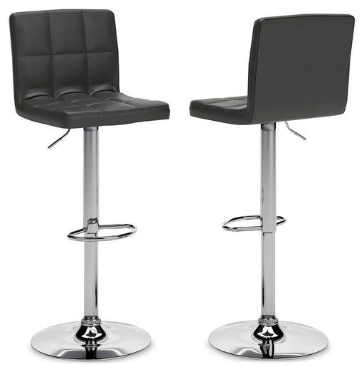 Bellatier Adjustable Height Bar Stool - Sweet Furniture (Columbus, Ohio)