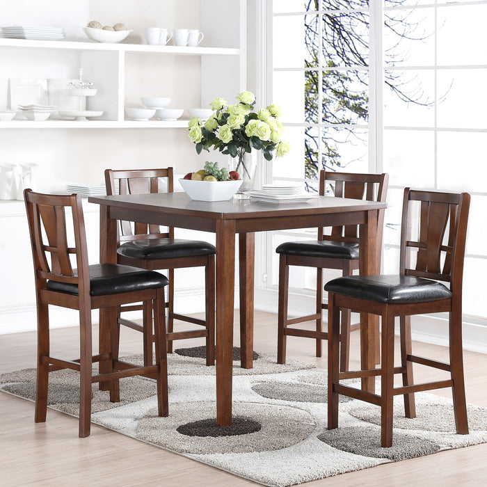 Dixon Counter Dining 5 Pc Set-Dk Espresso