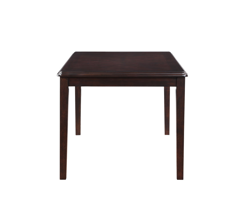 Gia 5 Pc 60" Dining Table & 4 Chairs-Ebony