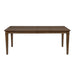 Mariana Rectangle Dining Table-Vintage Mocha
