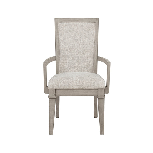Mariana Upholstered Arm Chair (2 Per Carton)-Vintage Creme