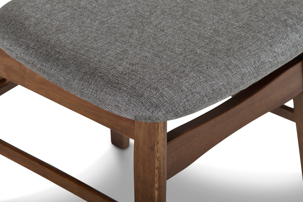 Morocco Dining Chair W/Dark Gray Seat Cushion (2 Per Carton)