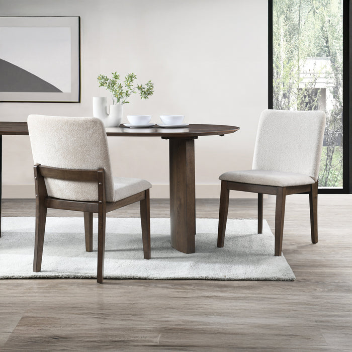 Kody Upholstered Dining Chair (2 Per Carton)-Cream