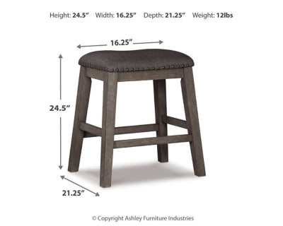 Caitbrook Counter Height Upholstered Bar Stool - Sweet Furniture (Columbus, Ohio)