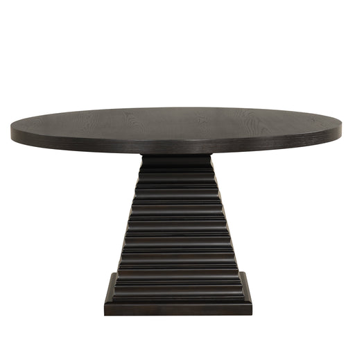 Plateau Round Dining Top-Rustic Espresso