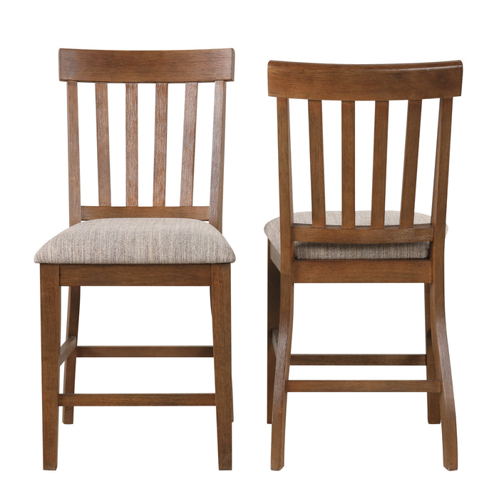 Putnam Counter Chair (2 Per Carton)-Walnut