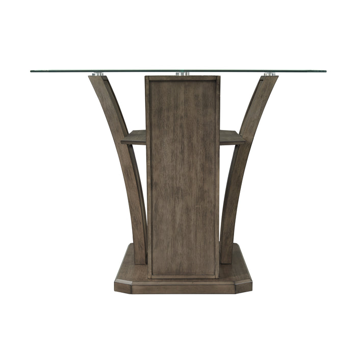 Dapper Grey Rectangular Counter Table