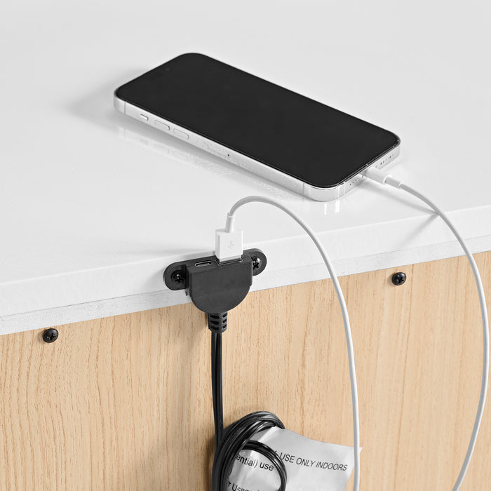 Denmark UPH Bedroom Set with Lights