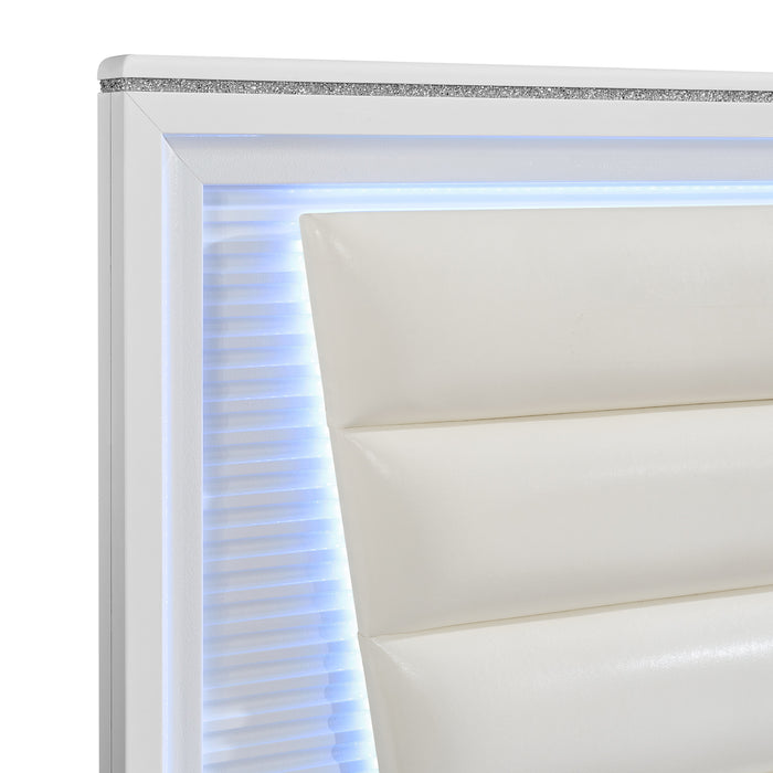 Denmark UPH Bed with Lights