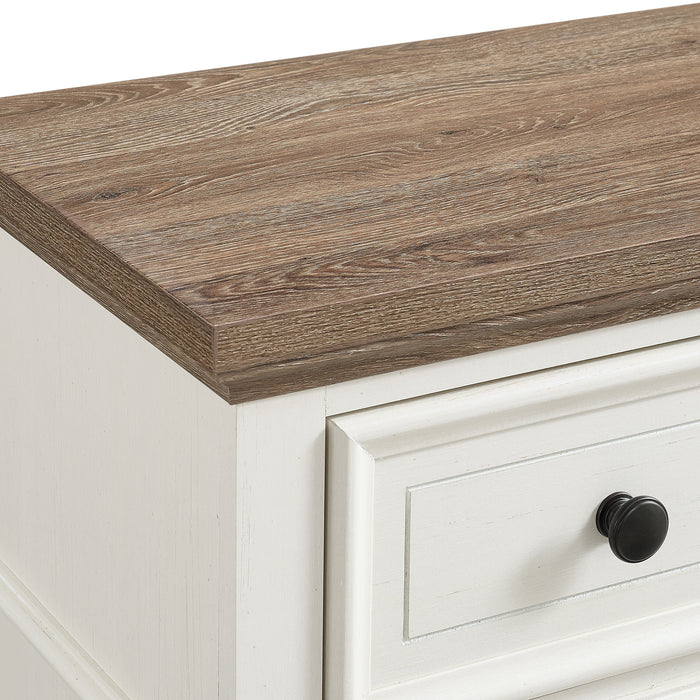 Eastwood Youth UPH Bedroom Set in Off-White