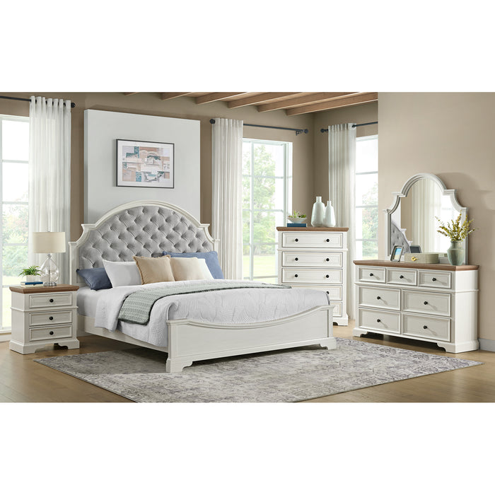Eastwood Youth UPH Bedroom Set in Off-White