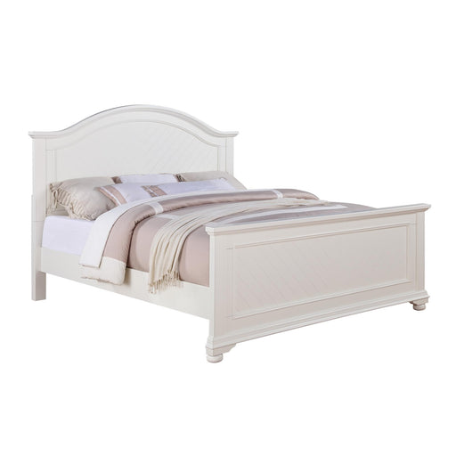 Brookpine White King Panel Bed image