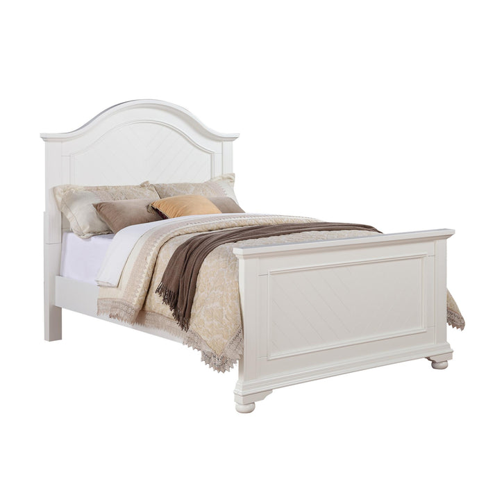 Brookpine White Full Panel Bed image