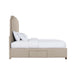 Harper Queen Upholstered Storage Bed - Sweet Furniture (Columbus, Ohio)
